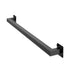 Wall Mounted Stair Handrail, 910mm Black Iron Staircase Handrail Indoor, 113kg Load Capacity, Industrial Railing Hand Rail for Steps,  Square Tube for Loft Porch Deck, 2 Sections