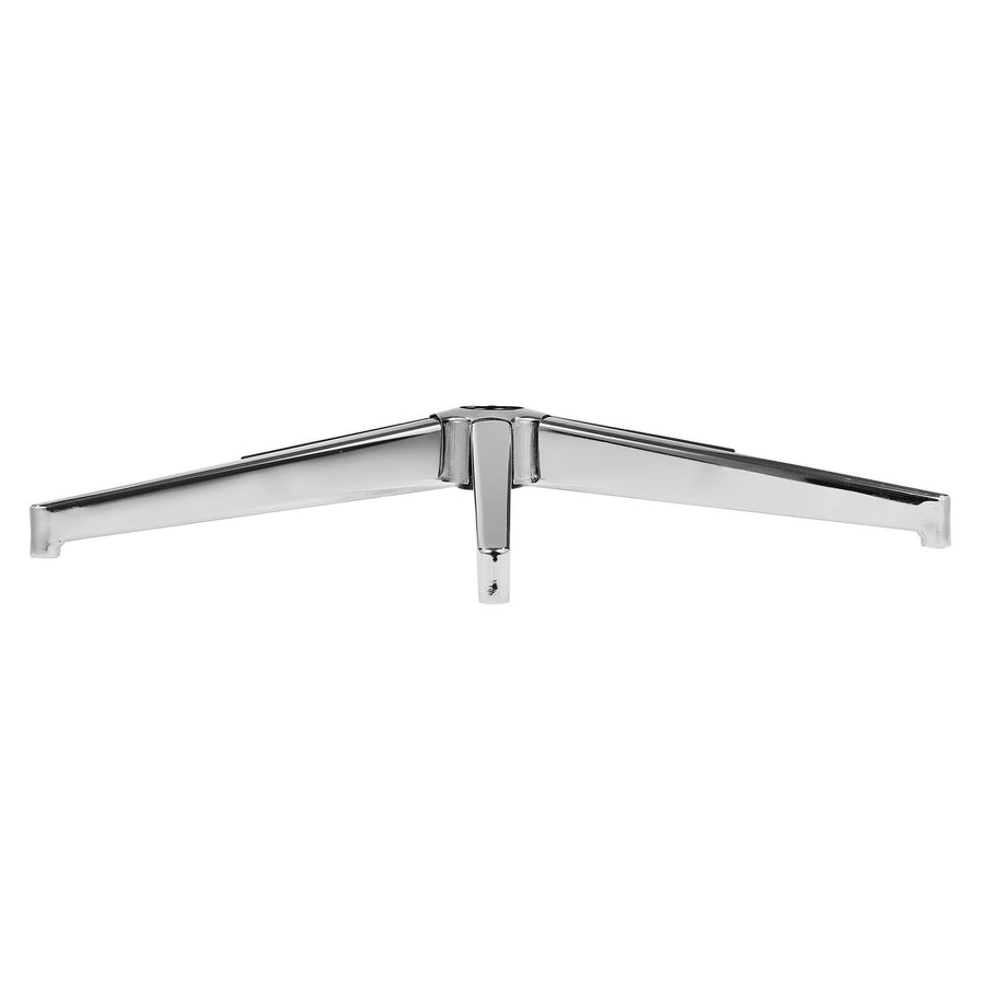 Office Chair Base Replacement, 710 mm 1134 kg Static Load Capacity, Heavy Duty Universal Computer Desk Chair Stool Base Part with Reinforced Metal Legs, Desk Chair Base Replacement Parts, Silver