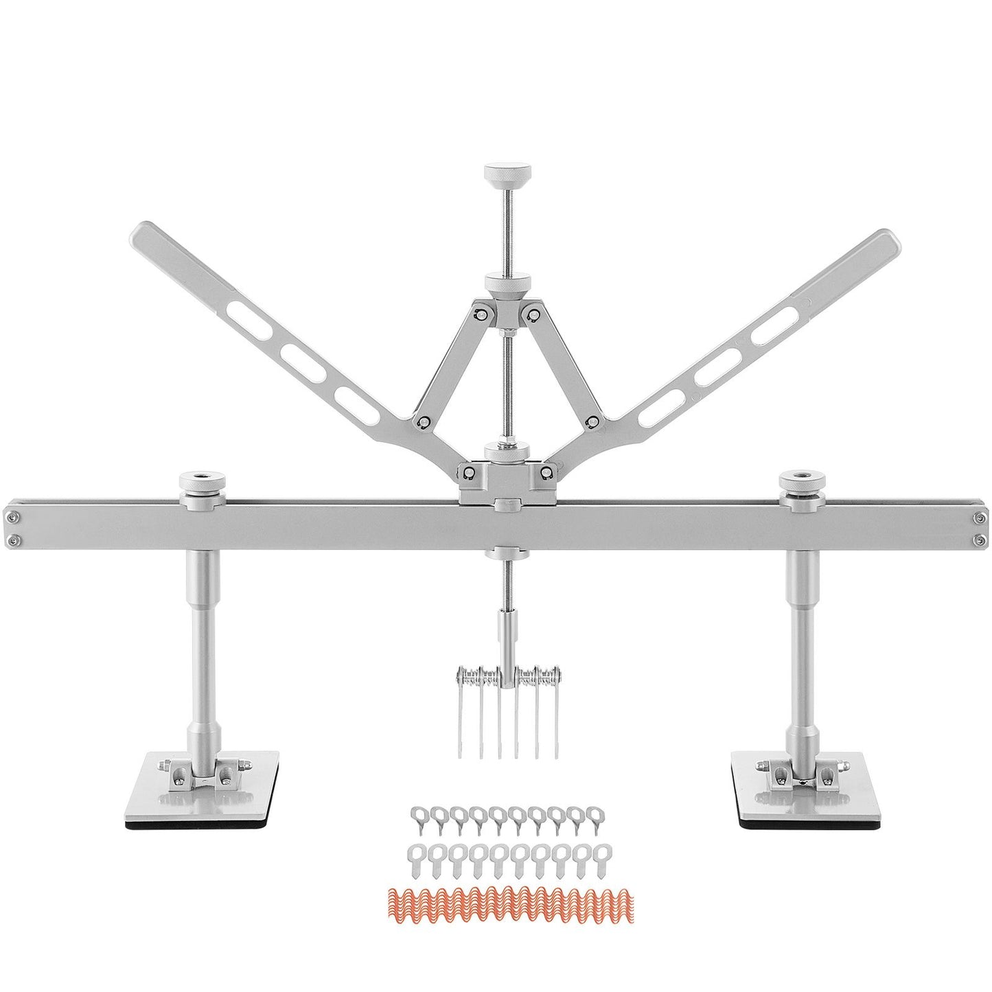 Dent Pull Lever Bar Kit Fit for Both Aluminum and Steel Dent Pulling (43INCH/1100MM)