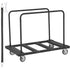 Drywall Cart, 1800 LBS Panel Dolly Cart with 45.28" x 29.13" Deck and 5" Swivel Wheels, Heavy-Duty Drywall Sheet Cart, Handling Wall Panel, Sheetrock, Lumber, for Garage, Home, Warehouse