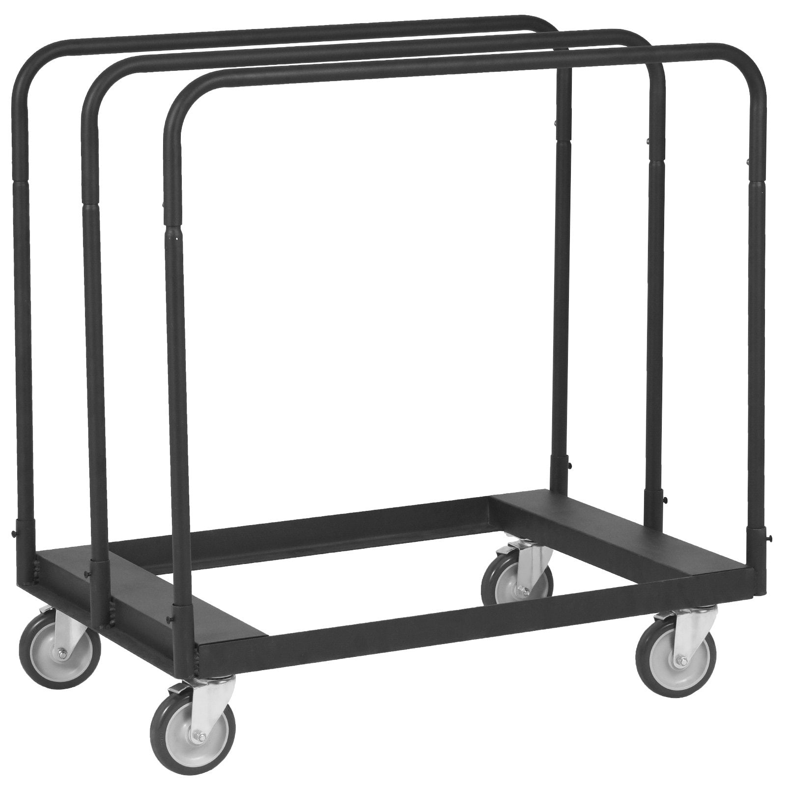 VEVOR Drywall Cart, 1500 LBS Panel Dolly Cart with 36.02" x 24.02" Deck and 5" Swivel Wheels, Heavy-Duty Drywall Sheet Cart, Handling Wall Panel, Sheetrock, Lumber, for Garage, Home, Warehouse