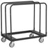 VEVOR Drywall Cart, 1500 LBS Panel Dolly Cart with 36.02" x 24.02" Deck and 5" Swivel Wheels, Heavy-Duty Drywall Sheet Cart, Handling Wall Panel, Sheetrock, Lumber, for Garage, Home, Warehouse