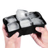 Ice Cube Trays (Set of 2), 2-in-1 Combo with Silicone Sphere Ice Ball Maker & Large Square Ice Cube Maker with Lid, Reusable Easy Release BPA Free Ice Tray Set for Whiskey Cocktails Bourbon