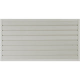 Slatwall Panels, 121.9 x 30.48 cm Gray Garage Wall Panels (Set of 2 Panels), Heavy Duty Garage Wall Organizer Panels Display Perfect for Retail Store, Garage Wall, and Craft Storage Organization