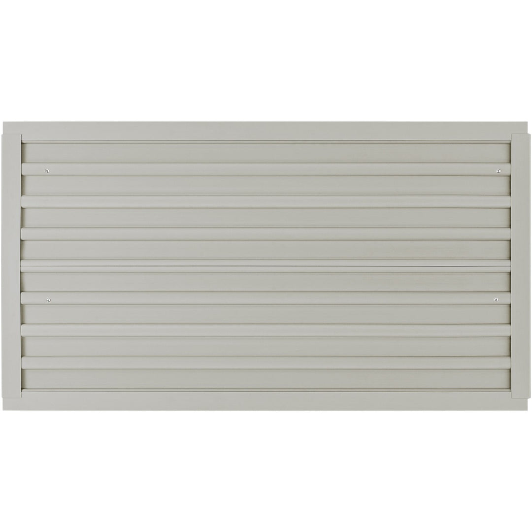 VEVOR Slatwall Panels, 121.9 x 30.48 cm Gray Garage Wall Panels (Set of 2 Panels), Heavy Duty Garage Wall Organizer Panels Display Perfect for Retail Store, Garage Wall, and Craft Storage Organization