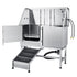 1.57M Pet Dog Bathing Station w/Ramp, Professional Stainless Steel Dog Grooming Tub w/ Soap Box, Faucet,Rich Accessory,Bathtub for Large,Medium,Small Pets, Washing Sink for Home(Left)
