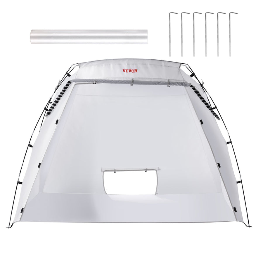 VEVOR Spray Paint Shelter Spray Paint Tent 7.5x5.2x5.2ft Portable Paint Booth DIY