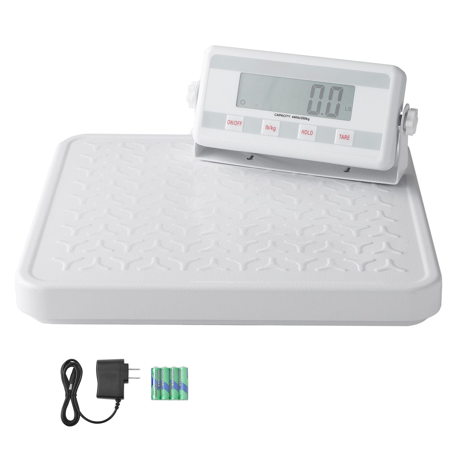 Portable Medical Scale, Professional Digital Physician Scale for Weighing - with Anti-slip Platform, 2 Units, Hold & Tare Function, 440LBS Capacity Physician Weight Scale for Gyms Homes Hospital