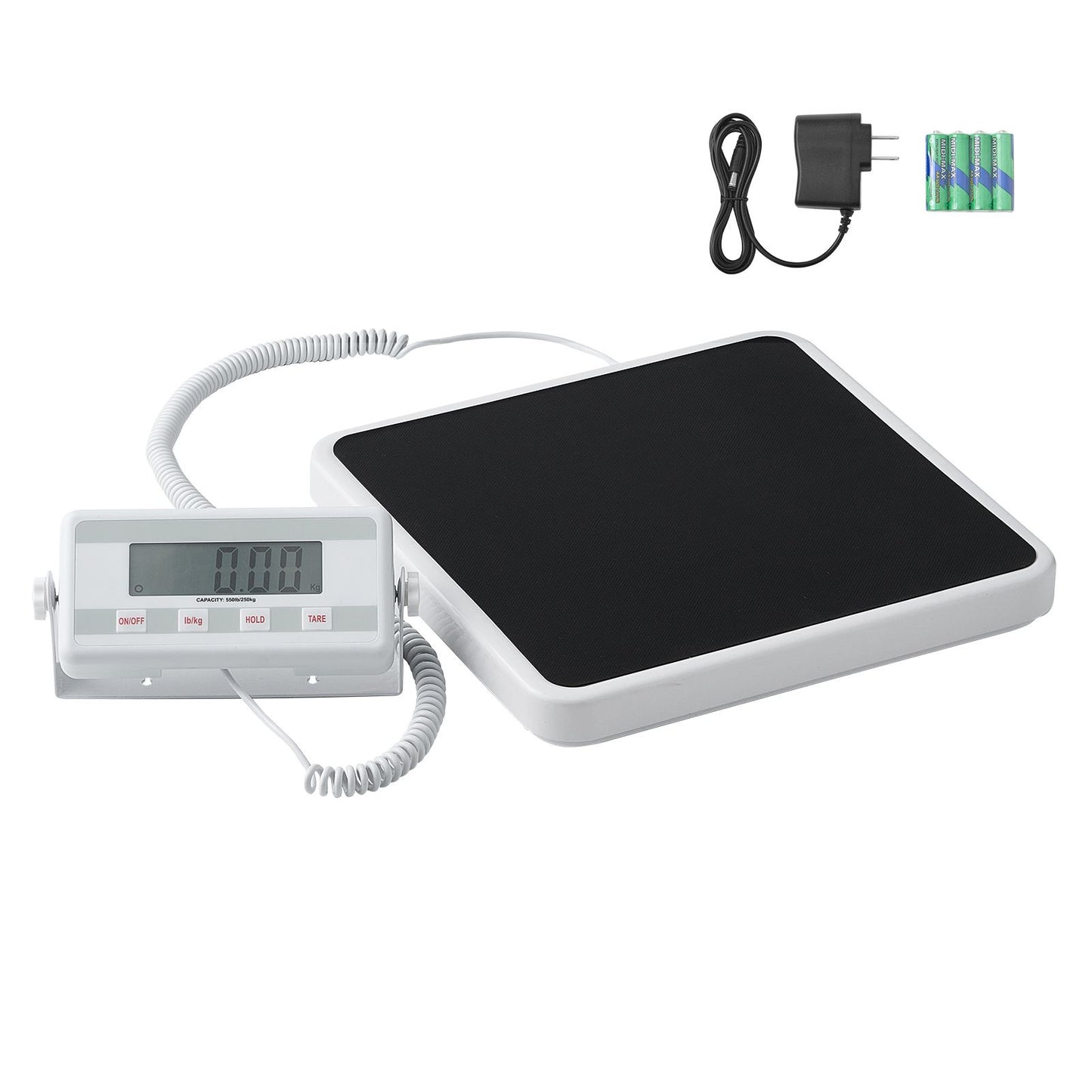 Portable Medical Scale Digital Physician Weight Scale Anti-Slip Mat 550LBS