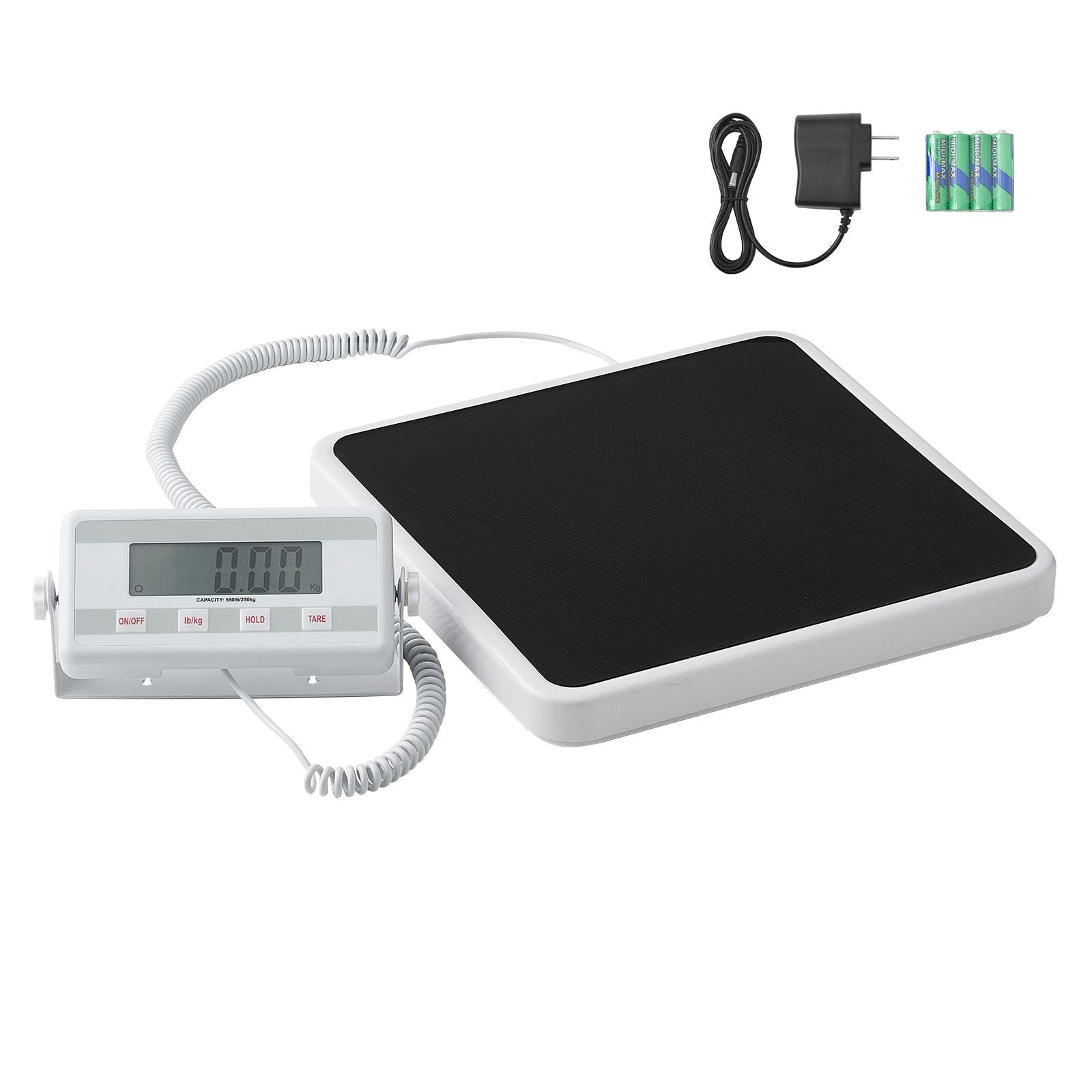Portable Medical Scale Digital Physician Weight Scale Anti-Slip Mat 550LBS