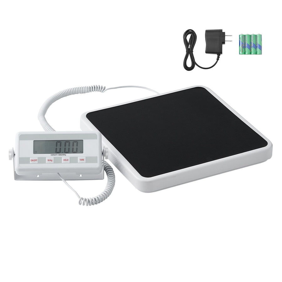 Portable Medical Scale Digital Physician Weight Scale Anti-Slip Mat 550LBS