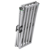 Work Platform, 4 Gear Adjustable Height, Folding Alloy Steel Step Ladder, Portable Scaffolding Platform, 400 kg Load Capacity, Non-Slip Rubber Feet, Drywall Painting Stool, Cleaning & Washing