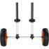 Adjustable Kayak Cart Canoe Boat Carrier 280lbs Load with 10&