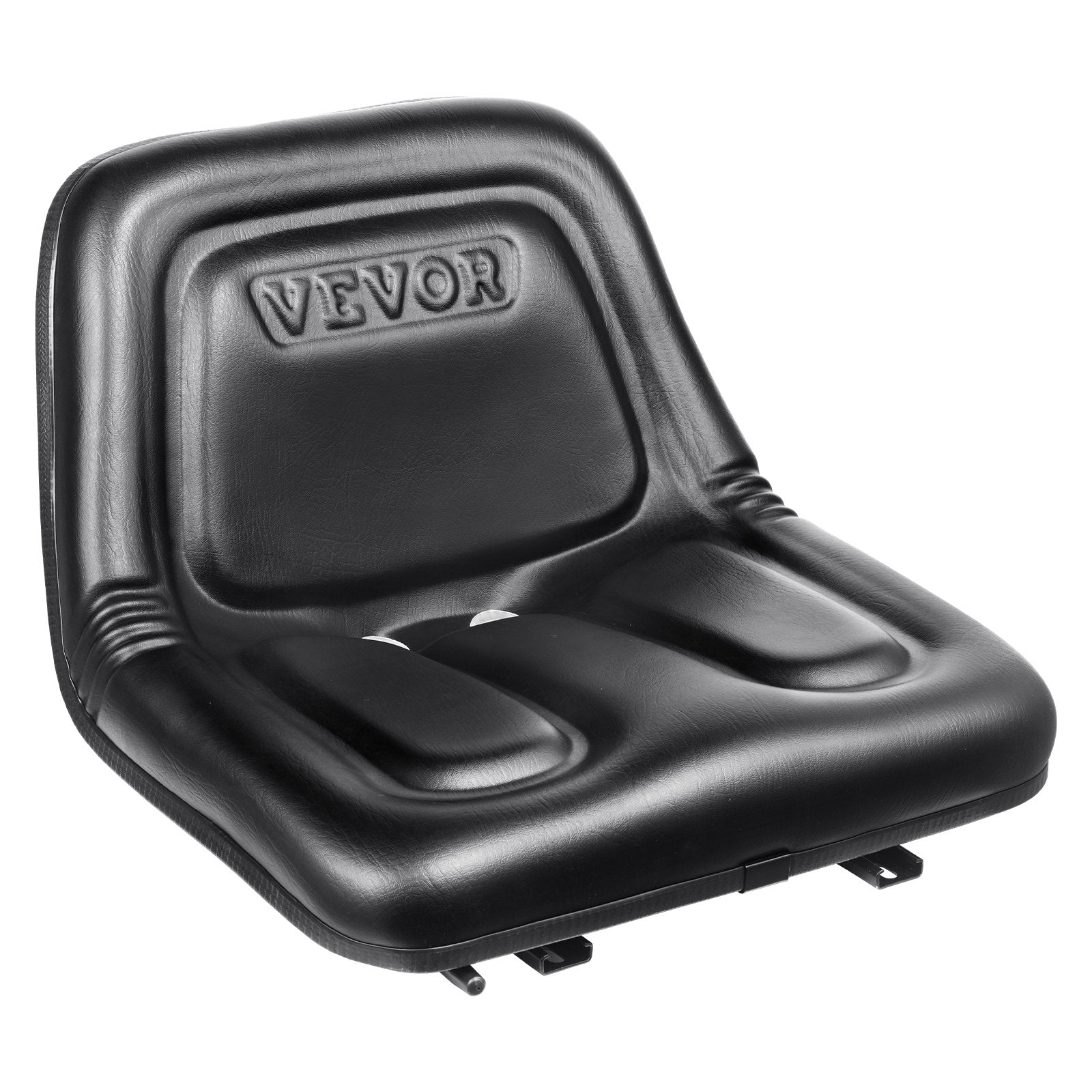 Universal Tracor Seat, Lawn Mower Seat with Micro Switch and Drainage Holes, 16-34 cm Extended Slot Tractor Seat for Tractor Loader Excavator