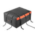Car Rooftop Cargo Carrier Bag, 23 Cubic Feet Roof Cargo Carrier, Heavy Duty 840D PVC 100% Waterproof Car Roof Luggage Bag for All Vehicle with/without Rack- with Lock, Anti-Slip Mat, 6 Door Hook