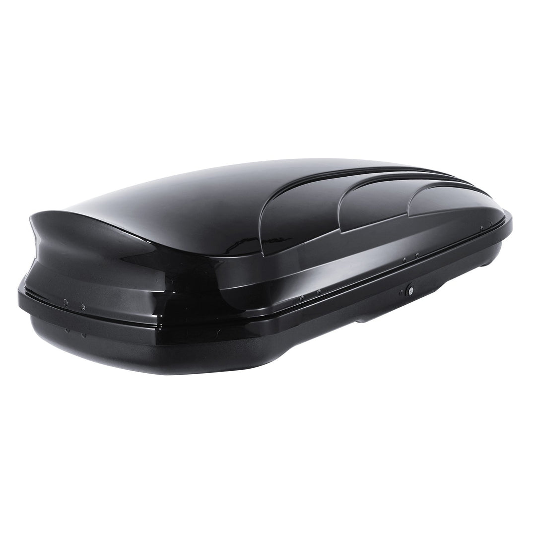 VEVOR Rooftop Cargo Carrier 340 L Luggage Storage Box ABS for SUVs Cars