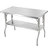 Commercial Worktable Workstation Folding Commercial Prep Table 1220x610 mm