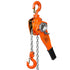 Manual Lever Chain Hoist, 1-1/2 Ton 3300 lbs Capacity 10 FT Come Along, G80 Galvanized Carbon Steel with Weston Double-Pawl Brake,Auto Chain Leading & 360° Rotation Hook, for Garage Factory Dock