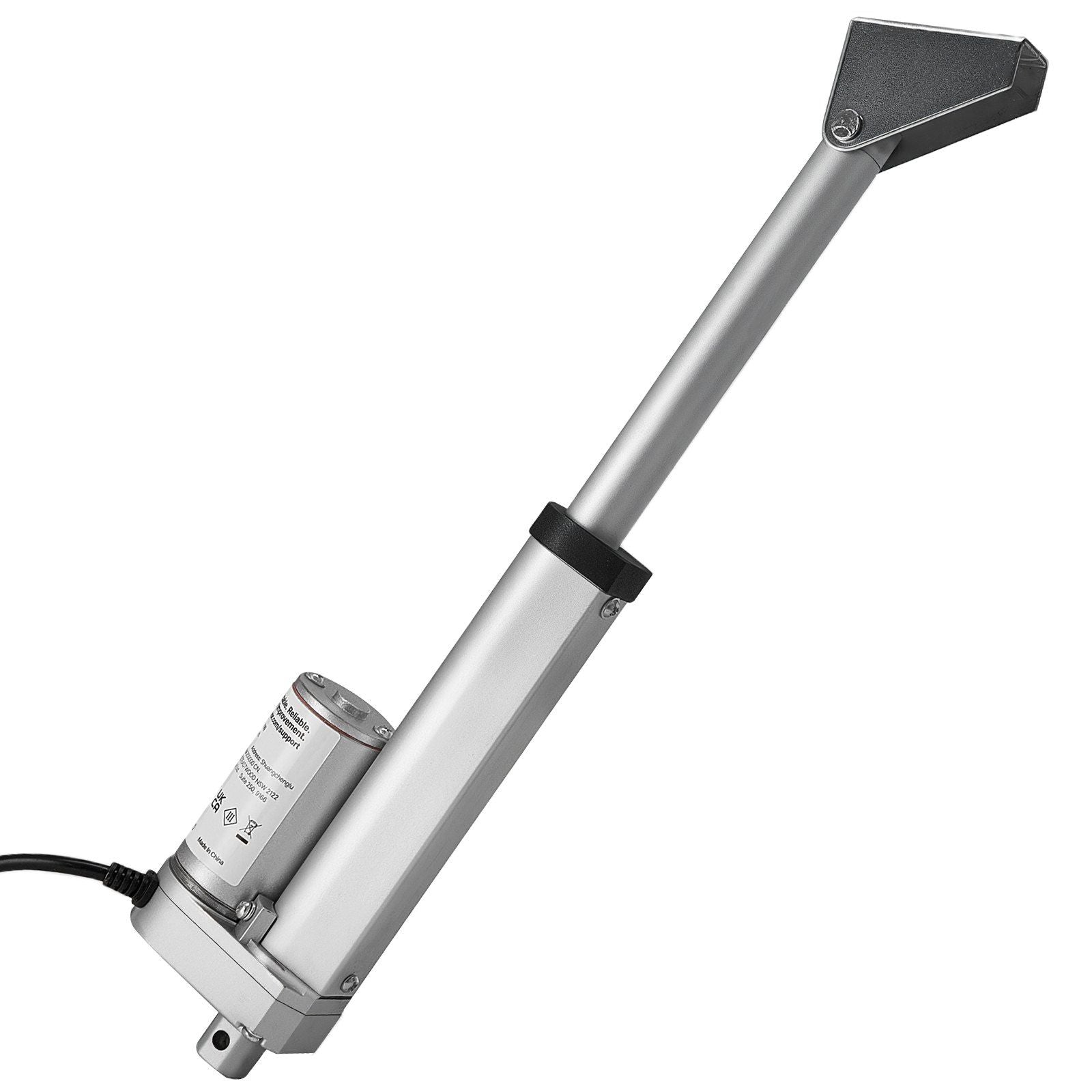 12V Linear Actuator, 101.6mm Stroke 15mm/s High-Speed 1000N Linear Motion Actuator - with IP54 Protection & Mounting Bracket for Lift Desk, Recliner Chairs, Window Door Opener