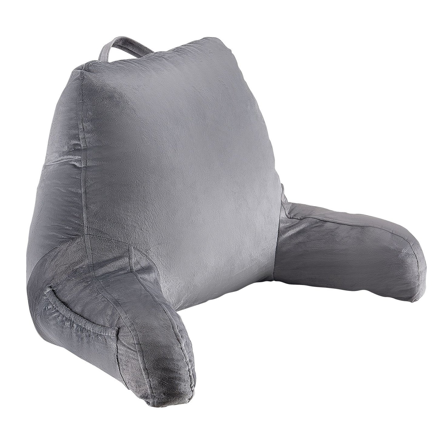 Reading Pillow Standard Size Bed Pillow with Shredded Memory Foam Washable