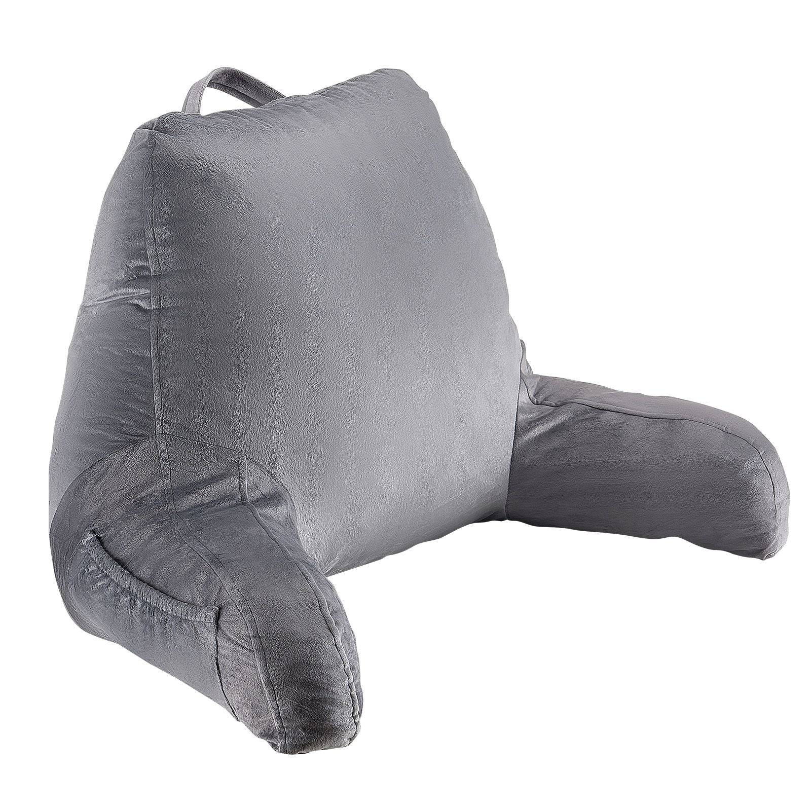 Reading Pillow Standard Size Bed Pillow with Shredded Memory Foam Washable