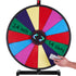 VEVOR 24 inch Spinning Prize Wheel, 14 Slots Tabletop Spinner, Heavy Duty Roulette Wheel with a Dry Erase and 2 Markers, Win Fortune Spin Games in Party Pub Trade Show Carnival