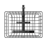 Scooter Rear Basket, Heavy Duty Metal Wire Basket with Handle, Spacious Cargo Basket, Works with 1-inch Receiver, Compatible with Most Golden, Drive & Pride Mobility Scooter