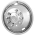 50cm 8 Lug Wheel Simulators, 304 Stainless Steel Wheel Simulator Kit with Mirror Polished Finish, 2 Front and 2 Rear Wheel Covers Fit for For Ford F450/F550 (2005-2020), 4 pcs