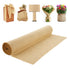 Burlap Fabric Roll, 1016 mm x 22.86 m & 50 x 50 Density Wide Natural Burlap Fabric Rolls, Jute Fabric Burlap Tree Wrap Roll, for Decor, Crafts, Wedding, Gardening, Plant & Tree Winter Covering