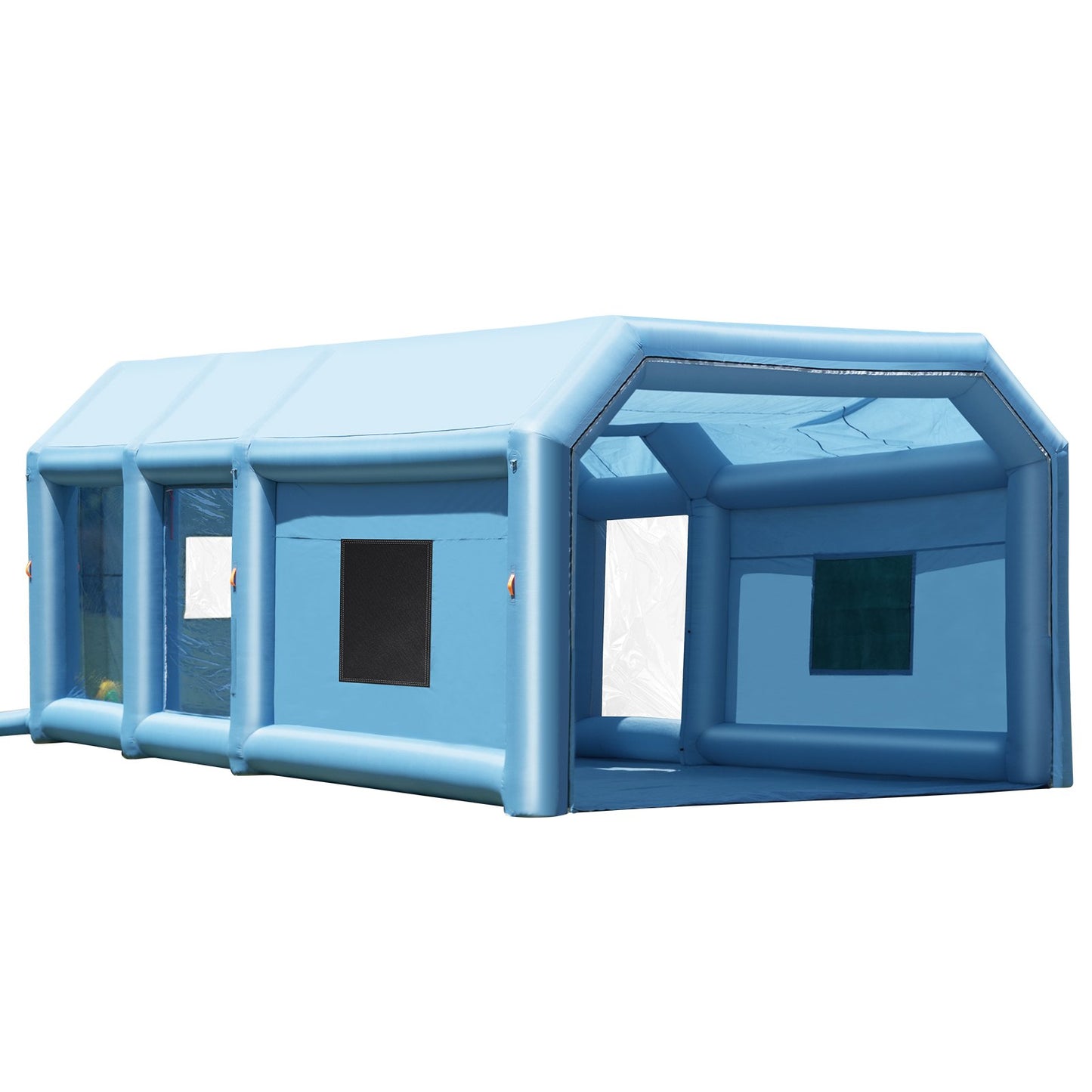 Inflatable Paint Booth 27.9x15.7x10.8ft Inflatable Spray Booth 950W+750W
