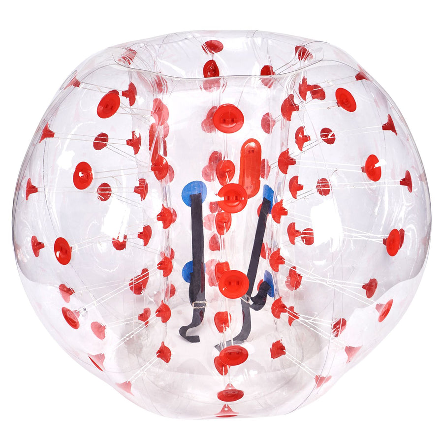 Inflatable Bumper Ball 1-Pack, 5FT/1.5M Body Sumo Zorb Balls for Teen & Adult, 0.8mm Thick PVC Human Hamster Bubble Balls for Outdoor Team Gaming Play, Bumper Bopper Toys for Garden, Yard, Park