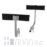 Boat Trailer Guide, 2PCS Adjustable Short Bunk Guide-Ons, Hardened Steel Trailer Guide Poles with Soft Cushion, Heavy Duty Roller Guide Design, for Ski Boat, Fishing Boat or Sailboat Trailer