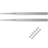 Drawer Slide Soft Close Drawer 1Pair 36" Ball Bearing Full Extension 500lb
