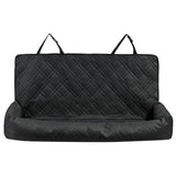 Dog Car Seat, Waterproof Dog Booster Seat for Car, Pet Car Seat with Clip-On Safety Leash, PP Cotton Filling, Dog Car Bed for Medium & Large Dog up to 45.4 kg, Black