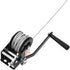 Hand Winch, 362.8 kg Pulling Capacity, Boat Trailer Winch Heavy Duty Rope Crank with 10 m Steel Wire Cable and Two-Way Ratchet, Manual Operated Hand Crank Winch for Trailer, Boat or ATV Towing