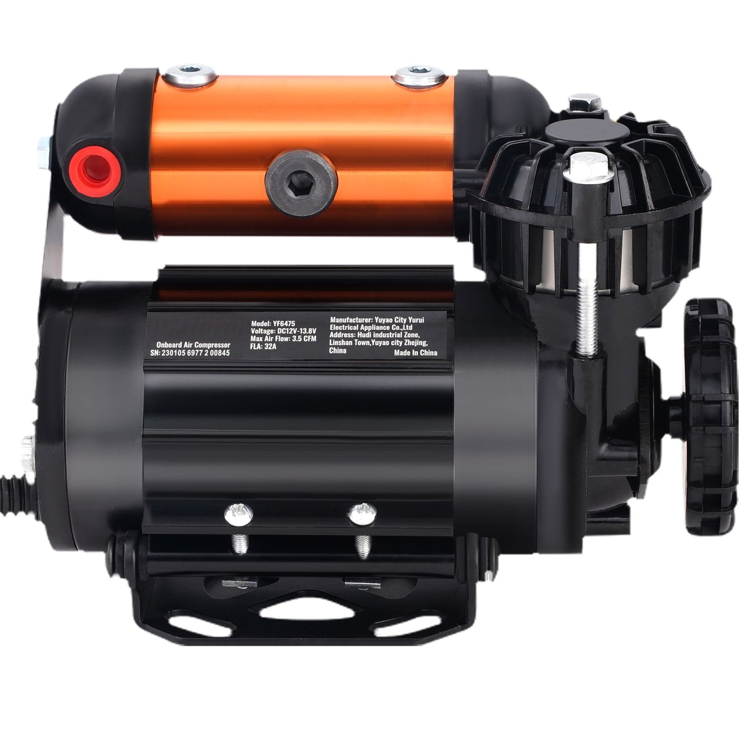 Onboard Air Compressor Kit 150PSI Offroad Air Compressor Portable Tire Inflator Heavy Duty 3.5CFM Air Pump for Jeep SUV 4x4 Vehicle Compatibility with Air tools, Air horns, Lockers