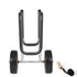 Kayak Cart, 68.0 kg Load Capacity, Stand Up Paddle Board Trolley with 25.4 cm Solid Rubber Tires & Kickstands, Paddle Board Carrier with Ratchet Strap for Paddleboard & Surfboard Transport