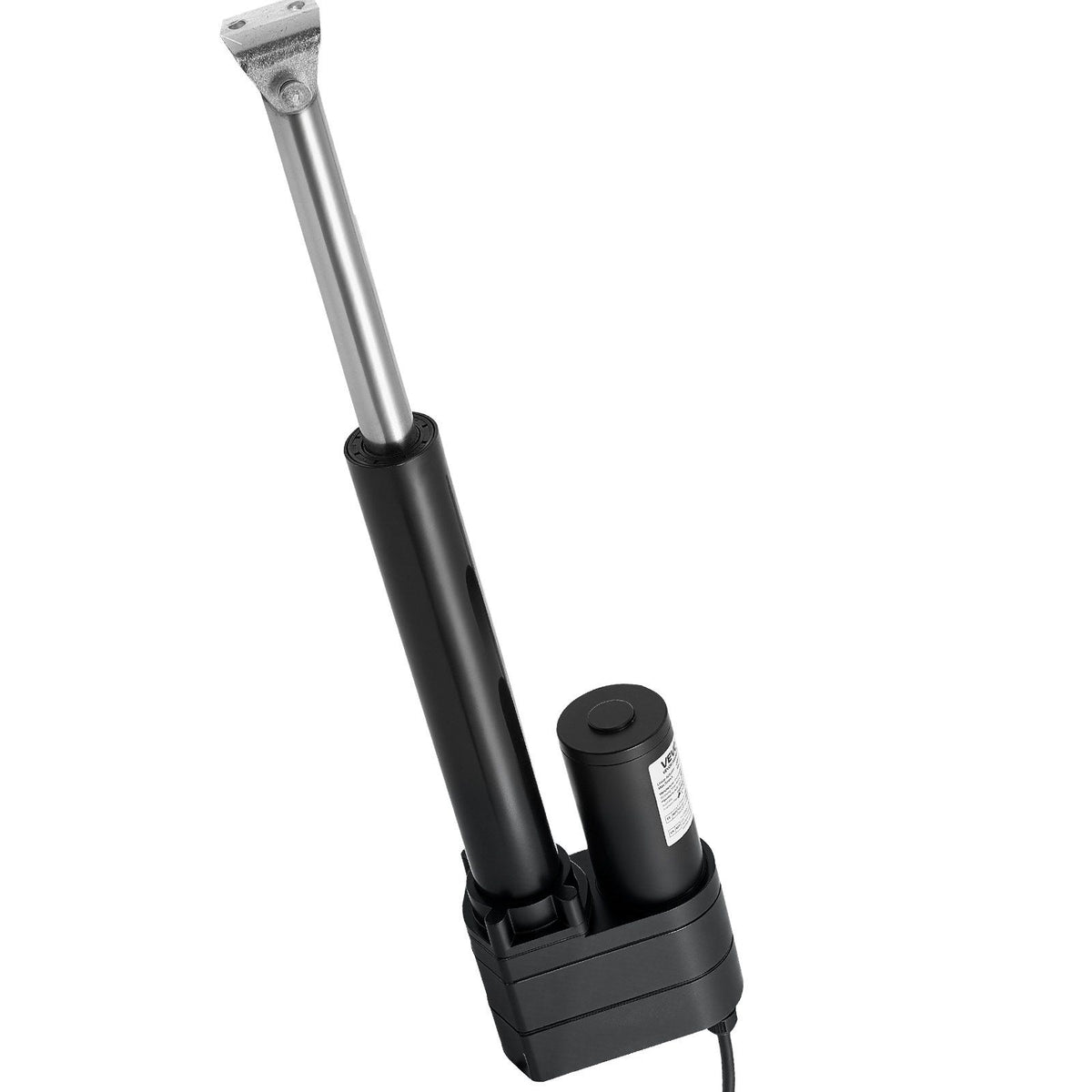 12V Linear Actuator, 200mm Stroke Ultra Heavy-Duty 9000N Linear Motion Actuator, IP65-Rated 5mm/s with Mounting Brackets for Industrial Machinery Vessels, Heavy Lifting Systems