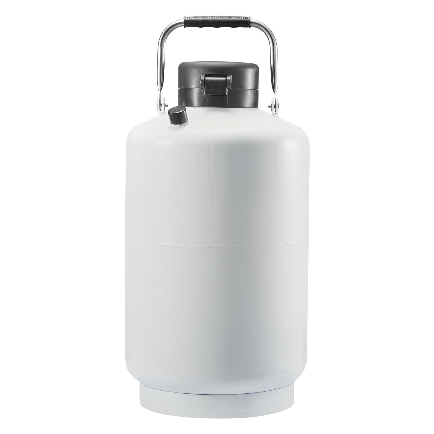 Liquid Nitrogen Tank, 10 L Aluminum Alloy Liquid Nitrogen Container, LN2 Tank Dewar with 6 Canisters and Carry Bag with Straps, Cryogenic Tank for Beauty Industry, Semen Preservation, Scientific