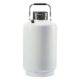 Liquid Nitrogen Tank, 10 L Aluminum Alloy Liquid Nitrogen Container, LN2 Tank Dewar with 6 Canisters and Carry Bag with Straps, Cryogenic Tank for Beauty Industry, Semen Preservation, Scientific