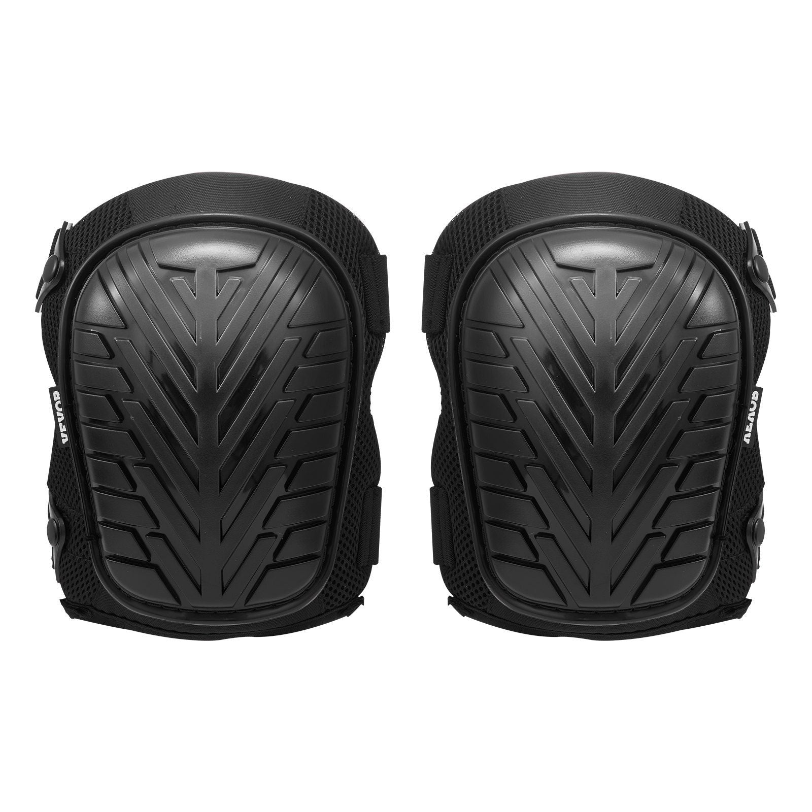 Knee Pads for Work, Heavy Duty Construction Knee Pads with Adjustable Straps & Rivets, Thick Gel Knee Pads with Foam Cushion for All-Round Knee Protection, Fit Men & Women for Flooring Gardening