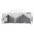 VEVOR Pop Up Canopy Tent Outdoor Gazebo Tent 10x20FT with Sidewalls & Bag White