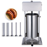 Electric Sausage Stuffer 25 L Vertical Meat Stuffer 304 Stainless Steel