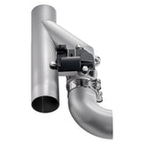 Electric Exhaust Cutout, 63.5 mm Universal Stainless Steel Exhaust Valve Kit with One Controller Remote Kit, Cut Out Valve, Y Pipe, Remote Control & Box, Fits Trucks, Sedans, Sports Cars, SUVs