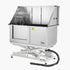 VEVOR 127 cm Electric Dog Grooming Bath Tub Stainless Steel w Water Filter Left