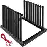 Windshield Rack 5-Lite, Windshield Truck Rack Steel, Windshield Glass Rack 24-Inch Height, Windshield Rack for Truck with PVC Pad & Foam Padding, Glass Rack for Truck, for Glass Transportation