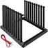 Windshield Rack 5-Lite, Windshield Truck Rack Steel, Windshield Glass Rack 24-Inch Height, Windshield Rack for Truck with PVC Pad & Foam Padding, Glass Rack for Truck, for Glass Transportation