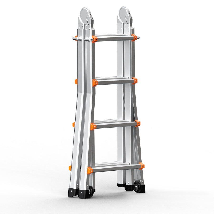 VEVOR Telescoping Ladder A Frame 15 FT Extension Multi-Function for Homework