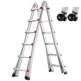 Telescoping Ladder A Frame 20 FT Extension Multi-Function for Homework