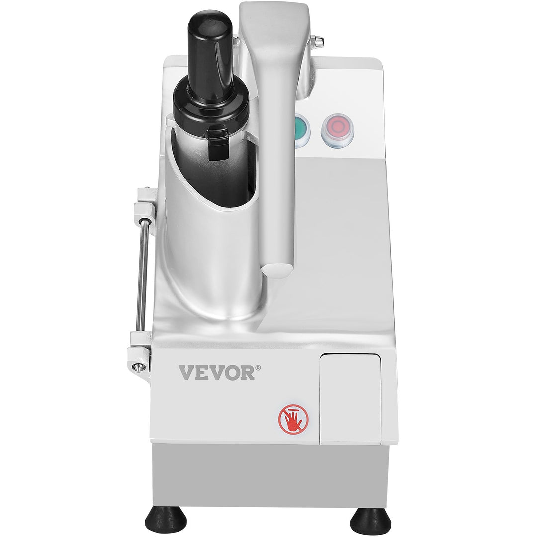 VEVOR Food Processor & Vegetable Chopper w/ 6 Blades Food-Grade Stainless Steel
